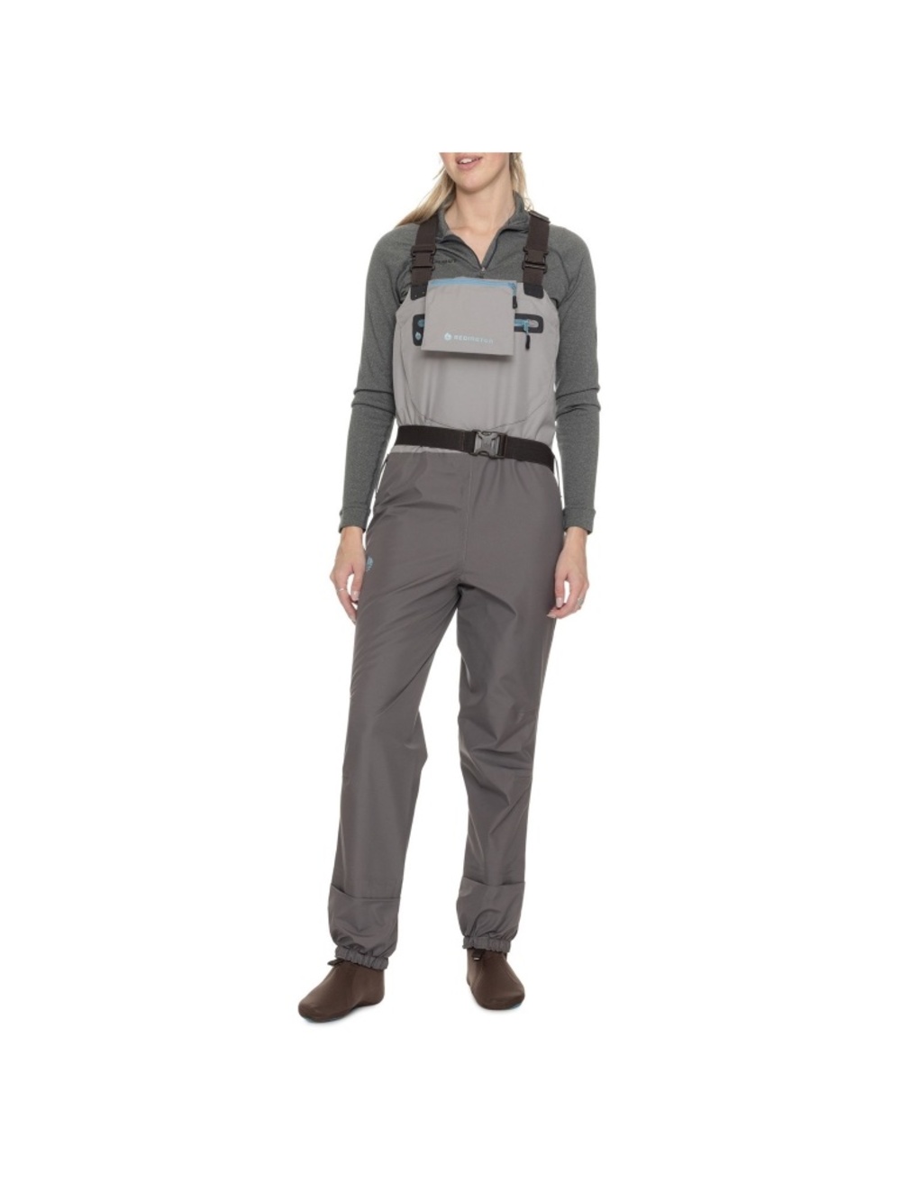 NEW Size L Large Women's Redington Escape Waders 5-WW00894803 Fog/Timber